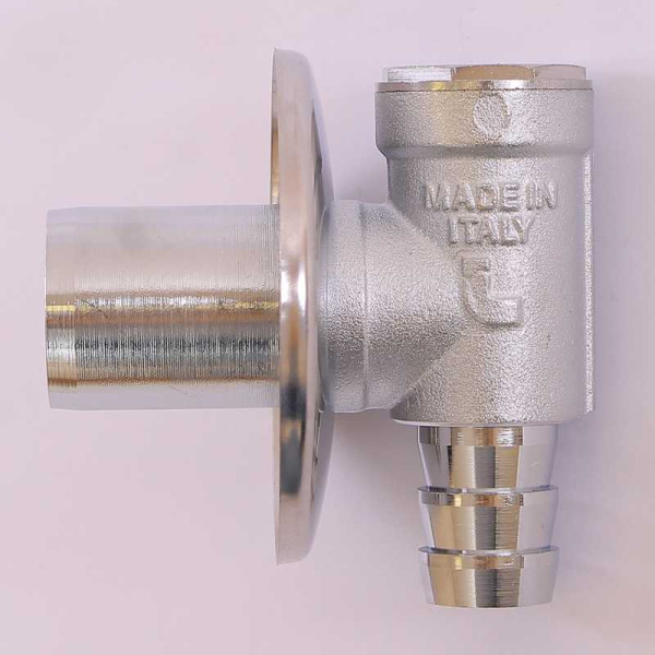 Сифон для подключения бытовой техники Itap 32 мм., латунь, хром (3900034)