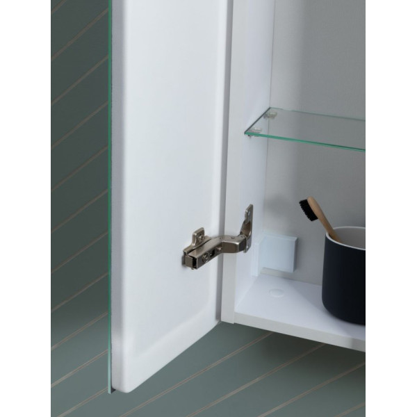 Зеркало-шкаф Aquanet Оптима 70x80 белый (00311861)