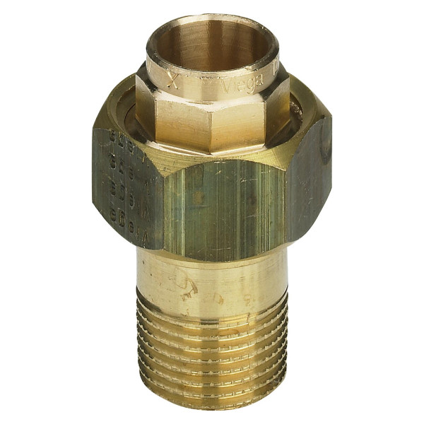 Сгон прямой 18х3/4"Н (пайка) Viega (109547) Сгон прямой 18х3/4"Н (пайка) Viega (109547)