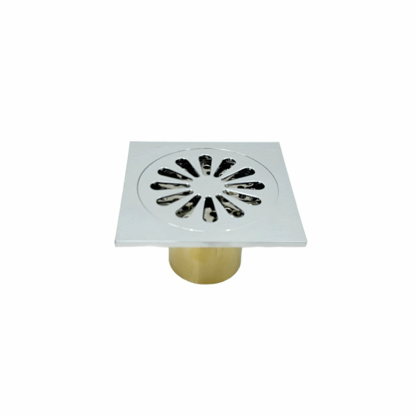 Трап вертикальный 50 (100*100) Vieir (с сухим затвором, латунь/нерж. сталь) (VER10S) Трап вертикальный 50 (100*100) Vieir (с сухим затвором, латунь/нерж. сталь) (VER10S)