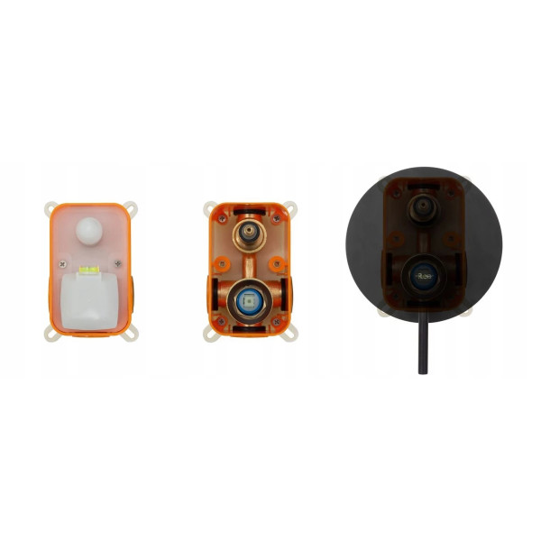 Душевая система для ванны Rea Lungo + Box Gold mat (REA-B7503)