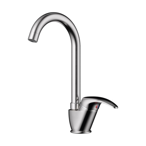 Смеситель для кухни Omoikiri Umi-BN цвет нержавеющая сталь (4994239) Смеситель для кухни Omoikiri Umi-BN цвет нержавеющая сталь (4994239)