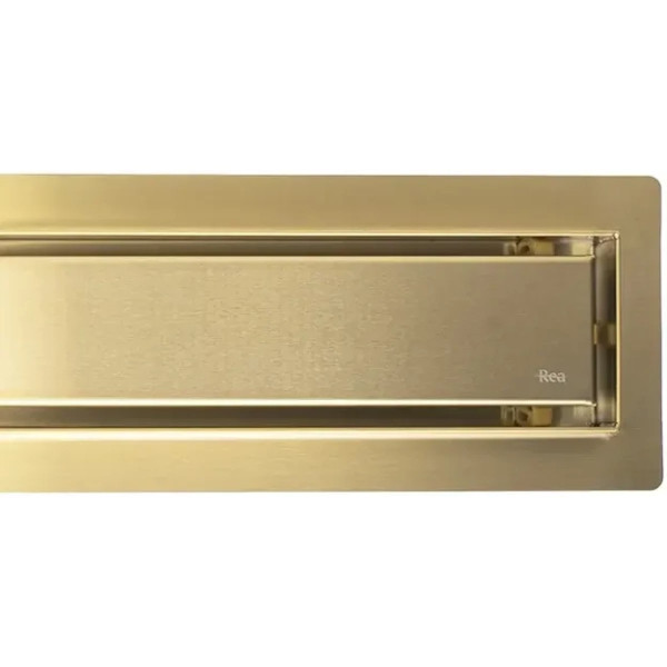 Лоток душевой Rea Neox pro 900 gold mat золото матовое (REA-G2704)