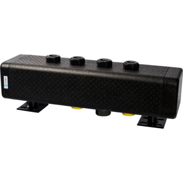 Коллектор распределительный DN 32 Stout на 2 отопительных контура (сталь, в теплоизоляции) SDG-0016-005002 Коллектор распределительный DN 32 Stout на 2 отопительных контура (сталь, в теплоизоляции) SDG-0016-005002