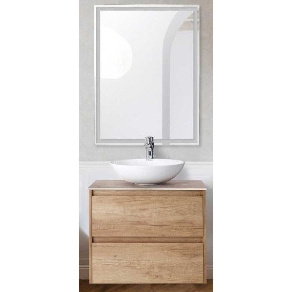 Тумба подвесная BelBagno Kraft 60 Rovere Nebrasca Nature (KRAFT-600-2C-SO-RNN)