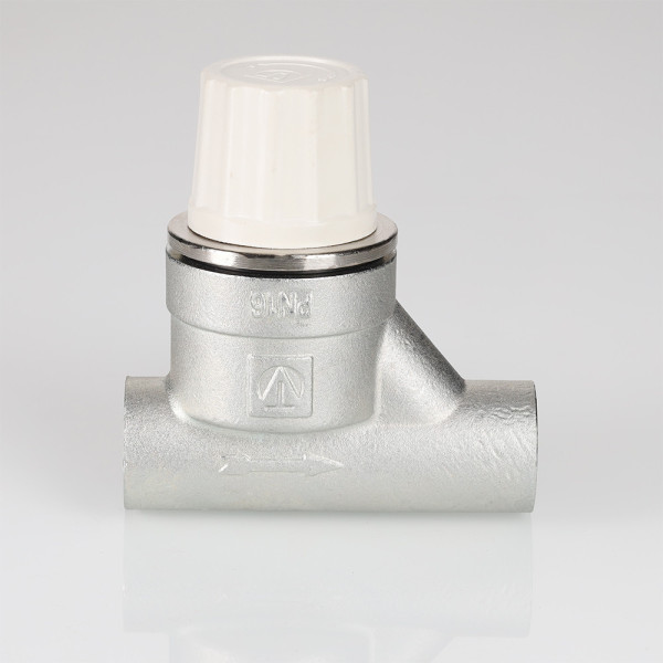 Клапан термостатический прямой (правый) 26*21*26 Valtec VT.035.R (под приварку) (VT.035.R.04)