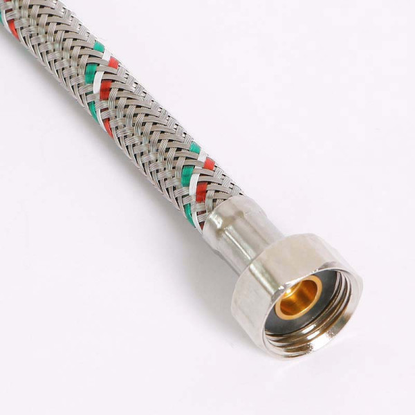 Подводка гибкая для смесителя Uni-Fitt 1500 мм 1/2"*МL10х1 удл. штуцер DN 8 оплётка из нерж. стали (503S2815)