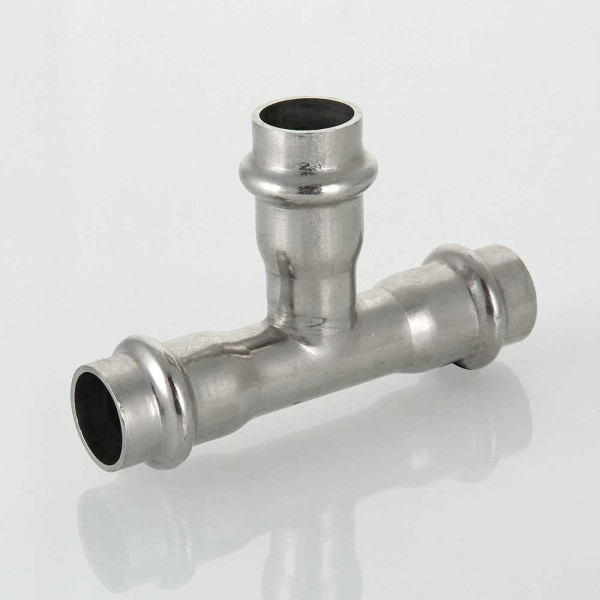 Тройник переходной Valtec 15*12*15 (нерж.ст., пресс) (VTi.931.I.151215)