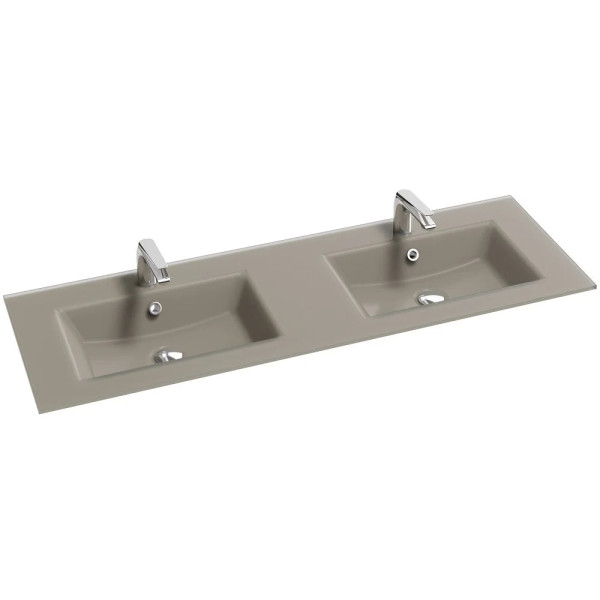 Раковина встраиваемая Jacob Delafon Sherwood 140,6x46,5 серая (EB1832RU-DE5)
