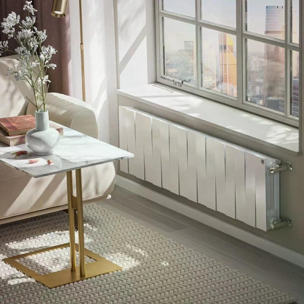 Радиатор биметаллический Royal Thermo PianoForte 300 Белый (16 секций) (RTPW3030016)