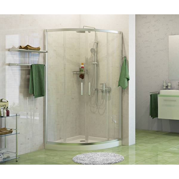 Душевой уголок Wasserkraft Main 90x90x200 стекло прозрачное (41S01) Душевой уголок Wasserkraft Main 90x90x200 стекло прозрачное (41S01)