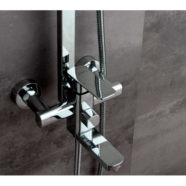 Душевая система Ledeme картридж 40мм с тропическим душем (L2433)