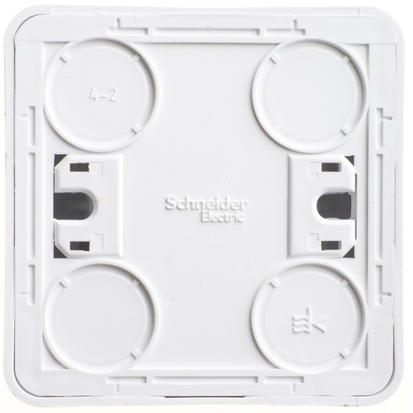 Переключатель одноклавишный наружный "Этюд" (белый, сх.6) Переключатель одноклавишный наружный "Этюд" (белый, сх.6)