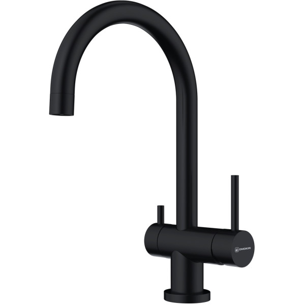 Смеситель для кухни Omoikiri Yamada-GB с переключателем на фильтр графит (4994361)