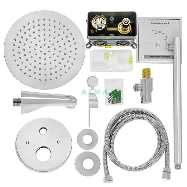 Душевая система ALMAes Marita хром (TVZ-8839)