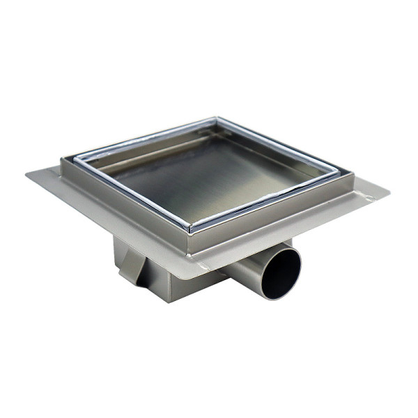 Трап горизонтальный Azario под плитку 150x150 хром (AZZ1TILE150) Трап горизонтальный Azario под плитку 150x150 хром (AZZ1TILE150)