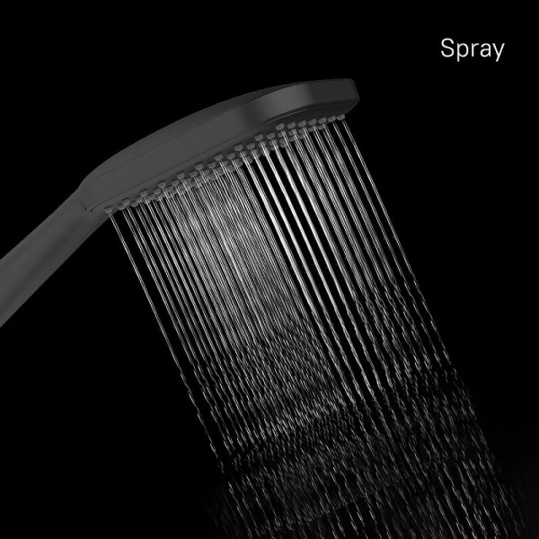 Душевая лейка Milardo Ideal Spa черная (ILS1FBSM18)