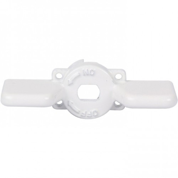 Ручка-бабочка для шарового крана Stout 1/2" - 3/4" (белая) SVB-BUT-1234-01 Ручка-бабочка для шарового крана Stout 1/2" - 3/4" (белая) SVB-BUT-1234-01