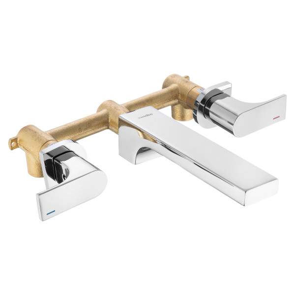 Смеситель для раковины встраиваемый Swedbe Platta хром (5503) Смеситель для раковины встраиваемый Swedbe Platta хром (5503)