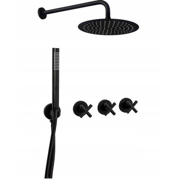 Душевая система REA Exit Black mat (REA-P8000) Душевая система REA Exit Black mat (REA-P8000)