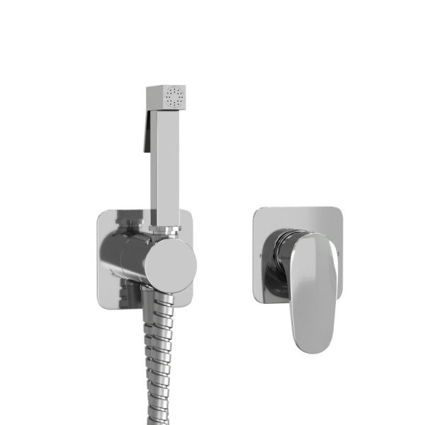 Смеситель с гигиеническим душем встраиваемый WasserKRAFT хром (A3151.271.057.136) Смеситель с гигиеническим душем встраиваемый WasserKRAFT хром (A3151.271.057.136)