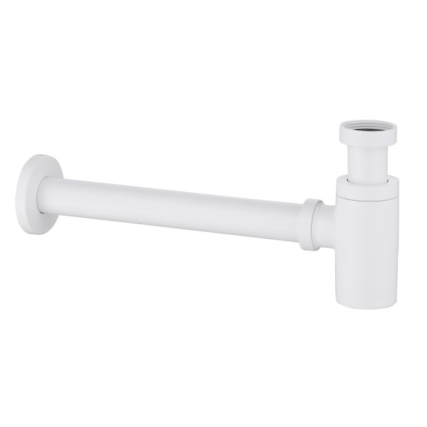 Сифон для раковины Abber 70x200 белый матовый (AF0030W)