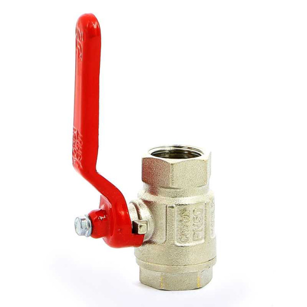 Кран Itap 1/2" ВВ шаровый Ideal (красная ручка) (0900012)