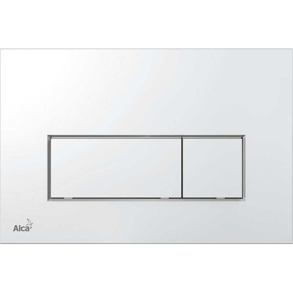 Инсталляция для подвесного унитаза AlcaPlast с клавишей (AM101/1120-4:1 RU M571-0001) хром