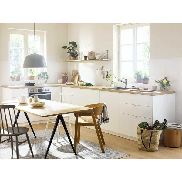 Смеситель для кухни Hansgrohe Zesis M черный (74802670)