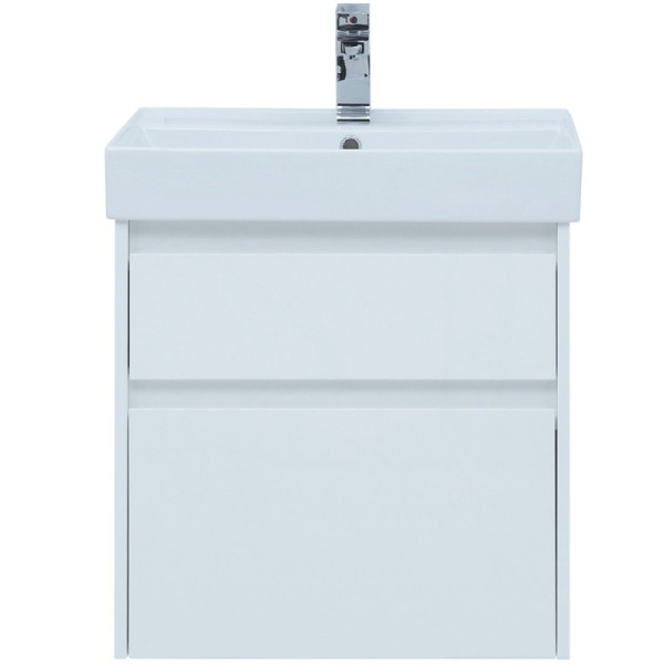 Тумба подвесная Aquanet Nova Lite 60 белый (2 ящика) (00242575)