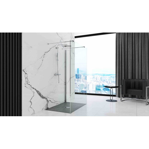Душевой поддон REA Rock Grey 120x80 (REA-K4583)
