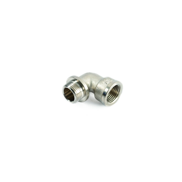 Угольник 1" ВН с упором General Fittings (никель) 270024N101000A