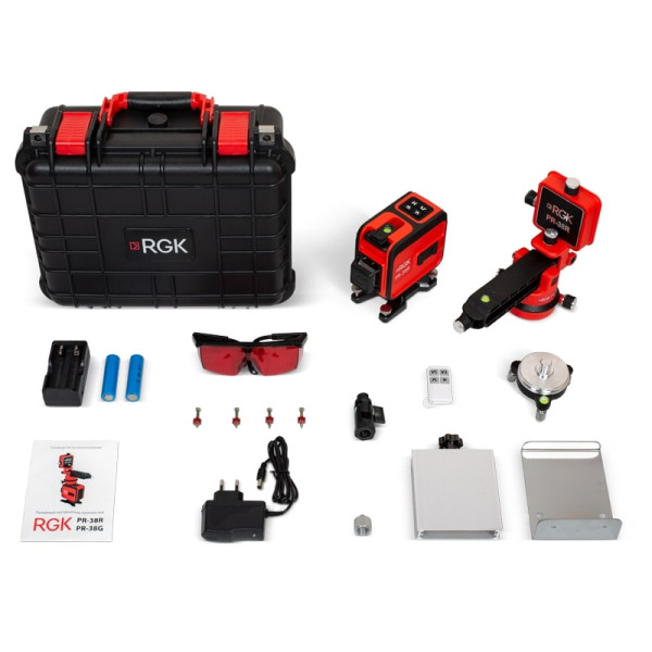 Уровень лазерный RGK PR-38R (776059) Уровень лазерный RGK PR-38R (776059)