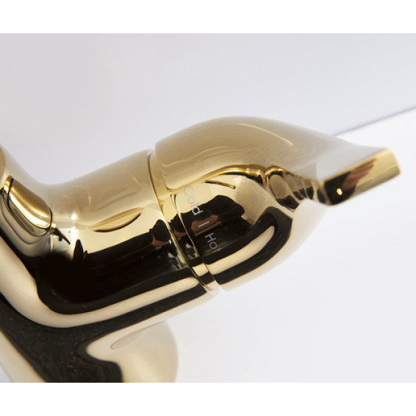 Смеситель для кухни WasserKRAFT Sauer золотой глянцевый (7107) Смеситель для кухни WasserKRAFT Sauer золотой глянцевый (7107)