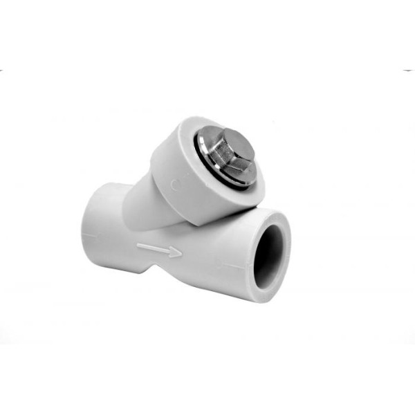 Фильтр косой PP-R Heisskraft 20 мм. (32820) Фильтр косой PP-R Heisskraft 20 мм. (32820)