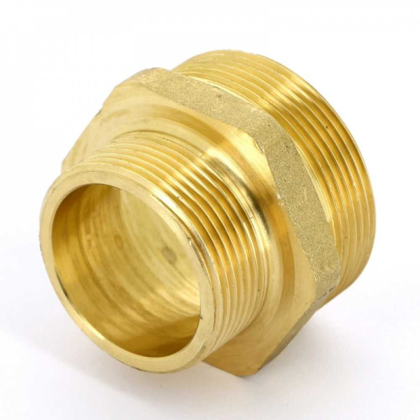 Ниппель переходной 1/2"х3/4" Tiemme (латунь) (1500012 / 1552G000504)