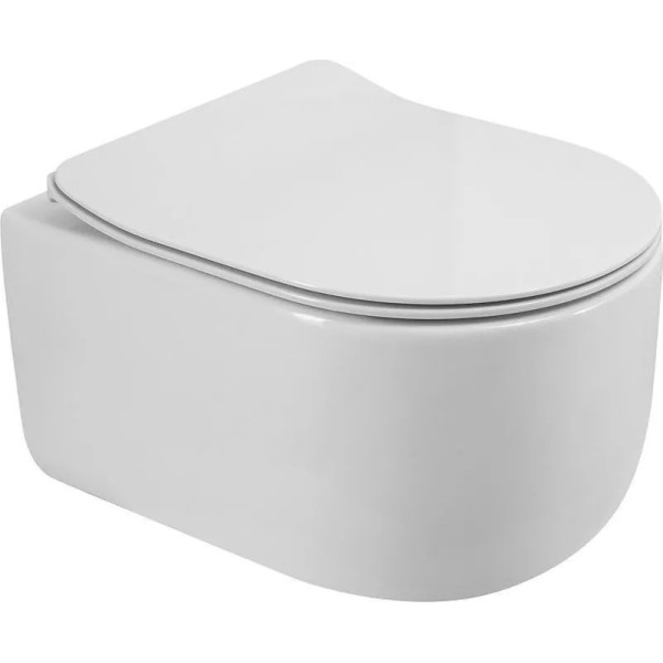 Унитаз подвесной BelBagno Soft безободковый (BB084CH-TOR/BB2111SC) Унитаз подвесной BelBagno Soft безободковый (BB084CH-TOR/BB2111SC)