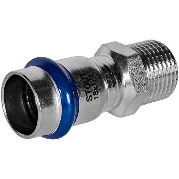 Переход 18х1/2"Н Stout SSS-2021 ВПр-НР (нерж.ст., пресс) SSS-2021-001812