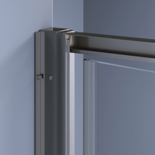 Душевая дверь RGW SV-05-2-Gr 1000xx2000 стекло прозрачное, профиль серый (703205210-110)