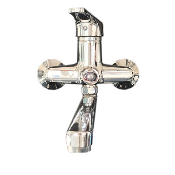 Смеситель для ванны и душа L2227 хром, плоский излив 30F Ligeya (L2227 Ligeya)