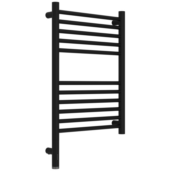 Полотенцесушитель электрический Сунержа Богема 3.1 прямая 600x400 провод слева матовый чёрный (31-6004-6040)