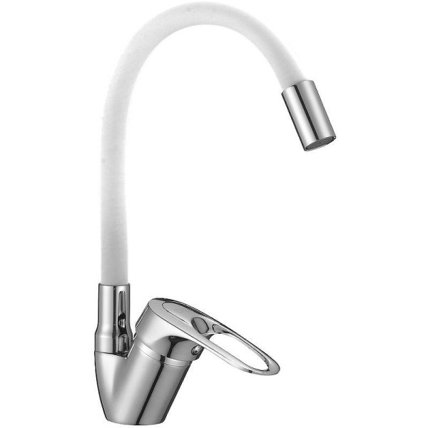 Смеситель для кухни Dlin с гибким изливом хром (D150628-3C)