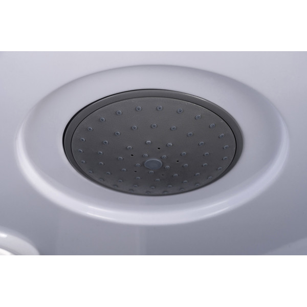 Душевая кабина Loranto 80x100x215 стекло матовое, профиль сатин (CS-5180-13L G)