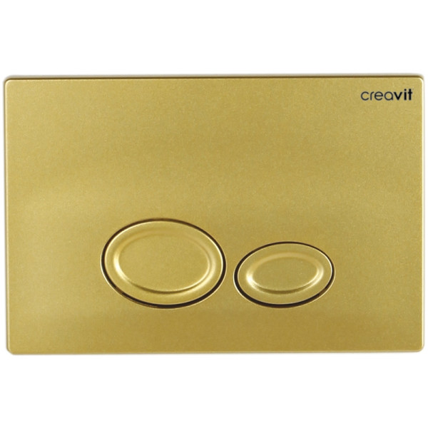 Клавиша смывная Creavit Drop золотой (GP2006.00)