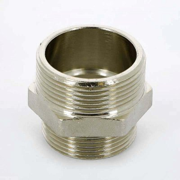 Ниппель 1 1/2"х1 1/4" никелированный Uni-Fitt (600N6500)