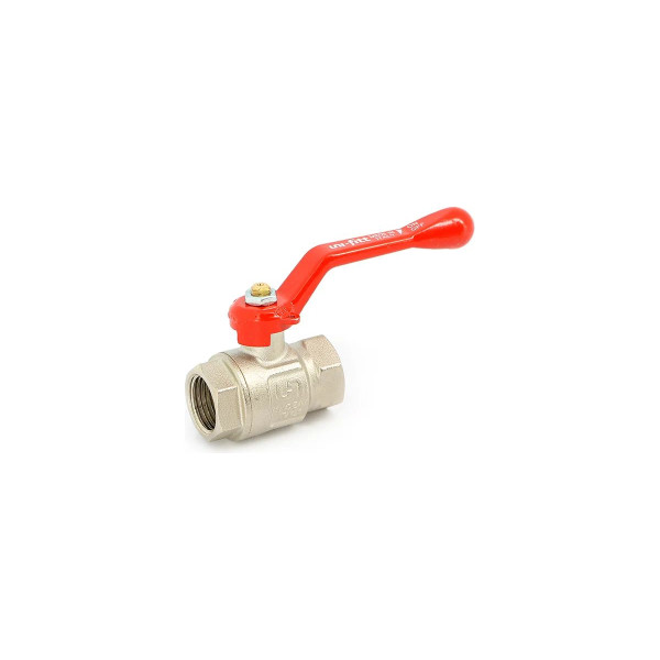 Кран 1 1/2" ВВ шаровый Uni-Fitt Etalon (ГОСТ, красная ручка) 110L6000 Кран 1 1/2" ВВ шаровый Uni-Fitt Etalon (ГОСТ, красная ручка) 110L6000