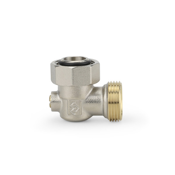 Фитинг угловой со встроенным шаровым краном Varmega 3/4"(18)ЕКх3/4"(18)ЕК (VM14201) Фитинг угловой со встроенным шаровым краном Varmega 3/4"(18)ЕКх3/4"(18)ЕК (VM14201)