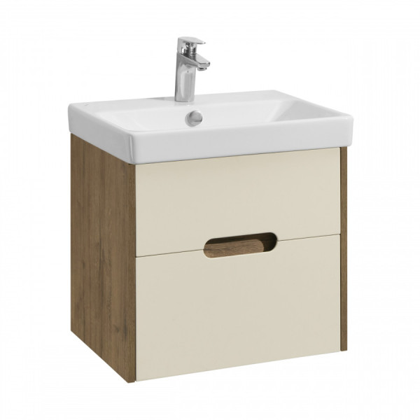 Тумба подвесная Aquaton Оливия 532x427x497 бежевый, дуб велл (1.A254.2.01O.LVG.0) Тумба подвесная Aquaton Оливия 532x427x497 бежевый, дуб велл (1.A254.2.01O.LVG.0)