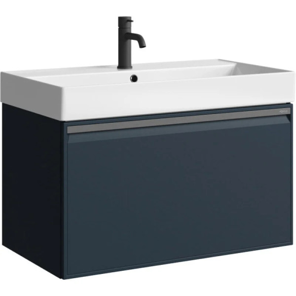 Тумба подвесная Aqwella Pure 792x443x464 серый (PUR0108GRM)