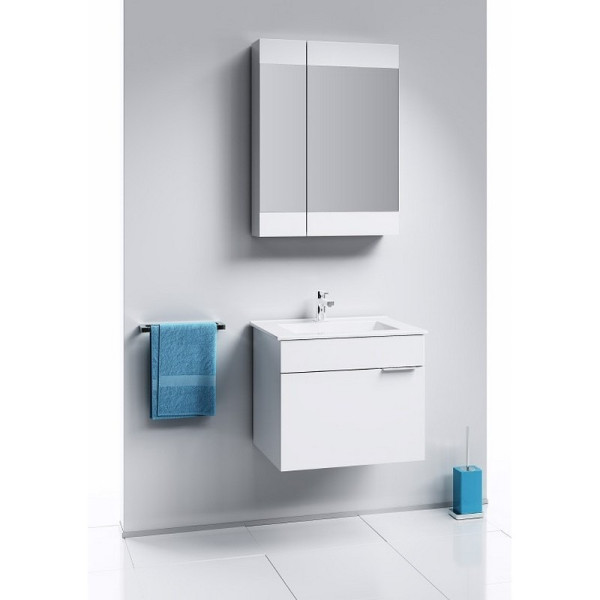 Шкаф зеркальный Aqwella Brig 600x155x800 (Br.04.06/W)